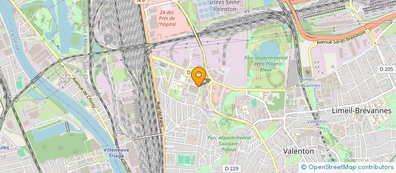 localisation de l'entreprise MONSIEUR UMER MUSHTAQ  VILLENEUVE-SAINT-GEORGES