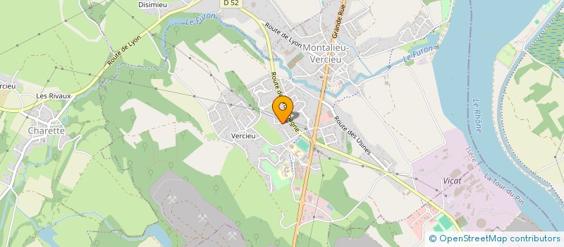 localisation de l'entreprise MONSIEUR UMIT ACIKEL  MONTALIEU-VERCIEU