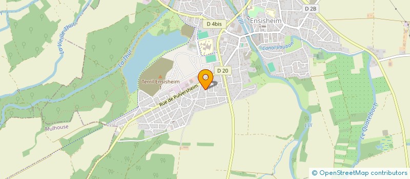 localisation de l'entreprise MONSIEUR UMIT ARSLAN  ENSISHEIM