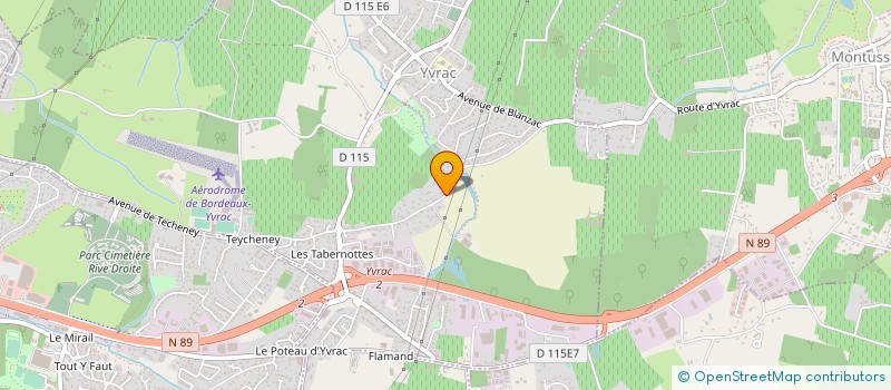 localisation de l'entreprise MONSIEUR UMIT AYAR  YVRAC