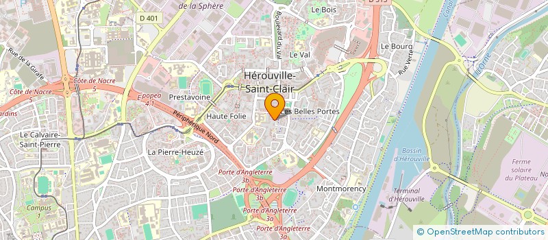 localisation de l'entreprise MONSIEUR UMIT CETIN à HEROUVILLE SAINT CLAIR
