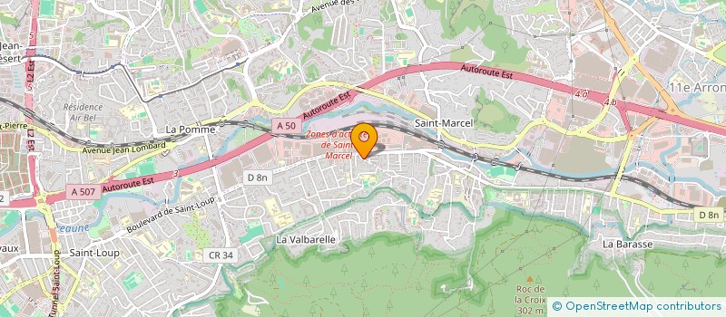 localisation de l'entreprise MONSIEUR UMIT DALKIRAN à MARSEILLE