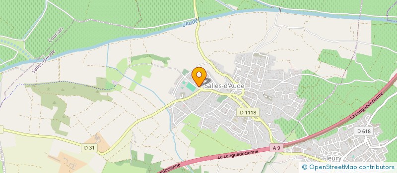 localisation de l'entreprise MONSIEUR UMIT DOGAN  SALLES-D'AUDE