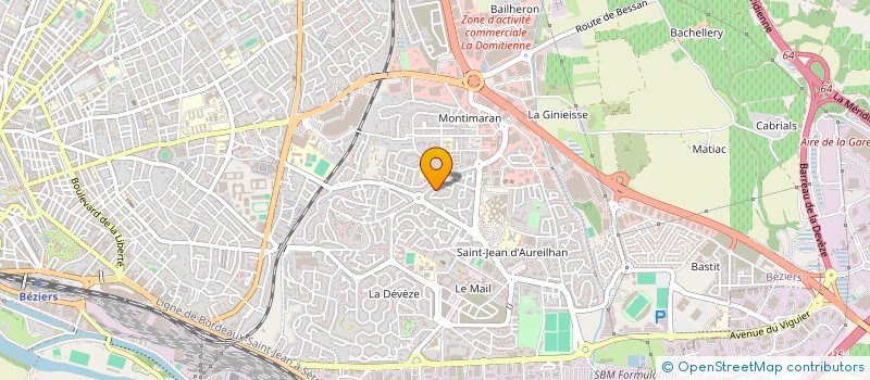 localisation de l'entreprise MONSIEUR UMIT ERDOGAN  BEZIERS