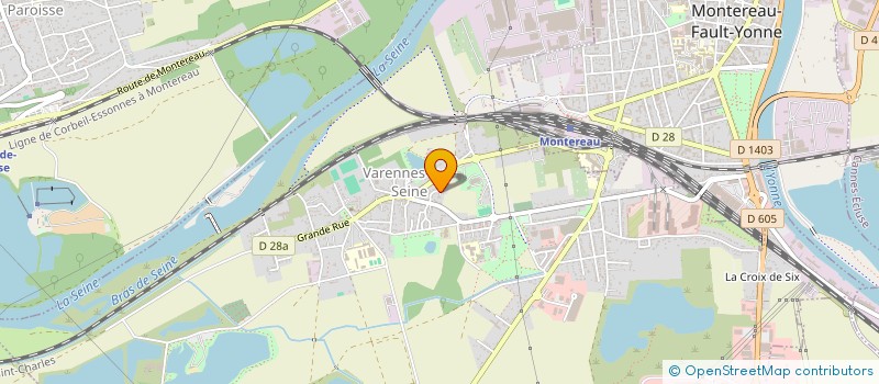 localisation de l'entreprise MONSIEUR UMIT GARAN  VARENNES-SUR-SEINE