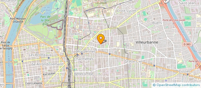 localisation de l'entreprise MONSIEUR UMIT GUR  VILLEURBANNE