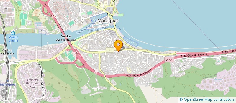 localisation de l'entreprise MONSIEUR UMIT SONMEZ  MARTIGUES