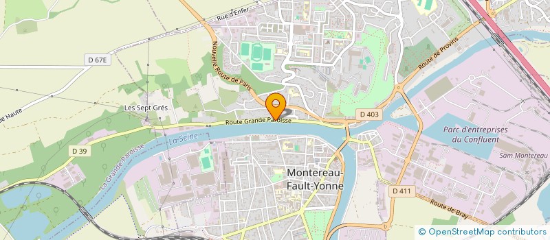 localisation de l'entreprise MONSIEUR UMIT UYGUN  MONTEREAU-FAULT-YONNE