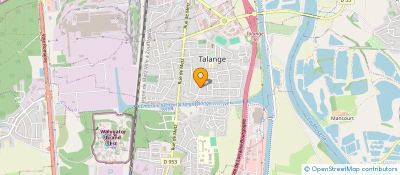 localisation de l'entreprise MONSIEUR UMIT YAPAR  TALANGE