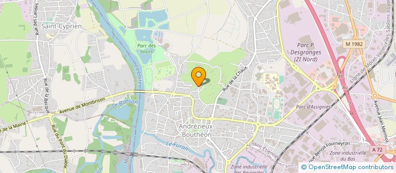 localisation de l'entreprise MONSIEUR UMIT YASAR  ANDREZIEUX-BOUTHEON