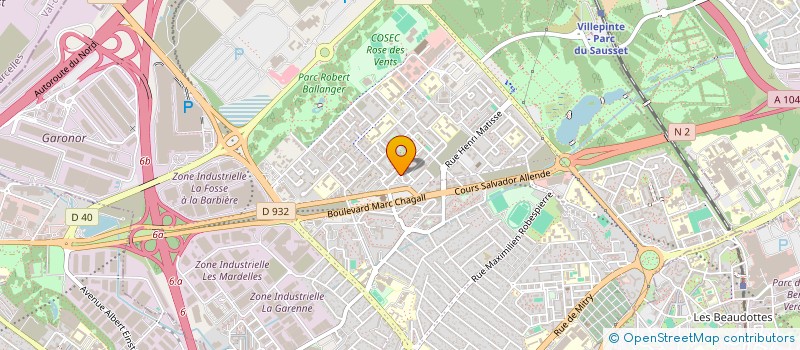 localisation de l'entreprise MONSIEUR UMRAN AYDIN à AULNAY-SOUS-BOIS