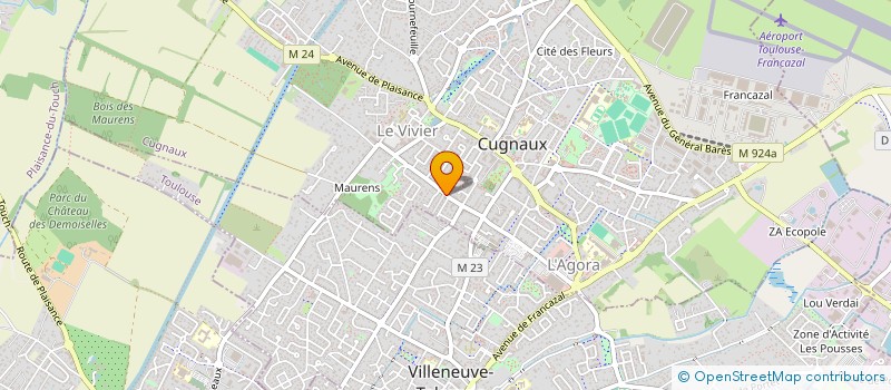 localisation de l'entreprise MONSIEUR UMUT BALCI à CUGNAUX