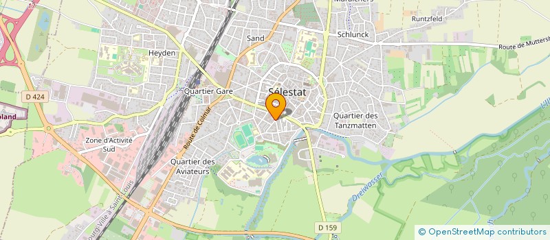 localisation de l'entreprise MONSIEUR UMUT BULUT à SELESTAT