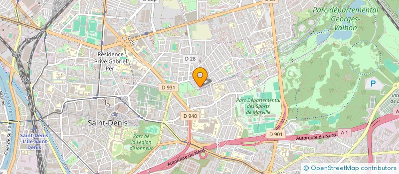 localisation de l'entreprise MONSIEUR UMUT BULUT  SAINT-DENIS