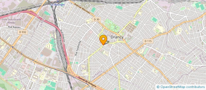 localisation de l'entreprise MONSIEUR UMUT KARADORUK  DRANCY