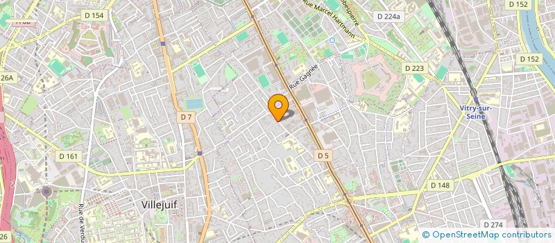 localisation de l'entreprise MONSIEUR UN KIM à VITRY-SUR-SEINE