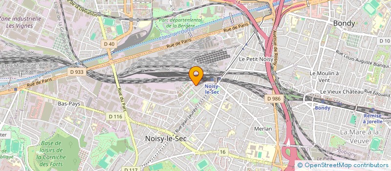 localisation de l'entreprise MONSIEUR UNG LY à NOISY-LE-SEC