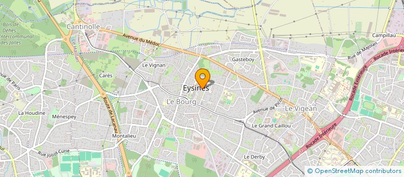 localisation de l'entreprise MONSIEUR UNITY SAMUEL ISABEGHIAN  EYSINES