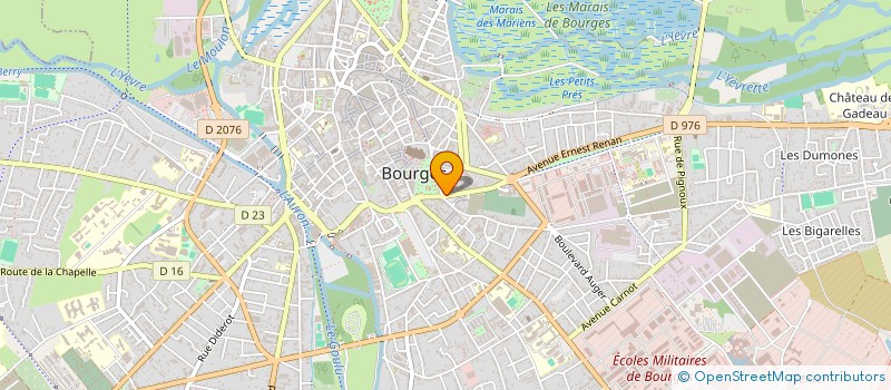 localisation de l'entreprise MONSIEUR UPA MUSSA INJAI  BOURGES