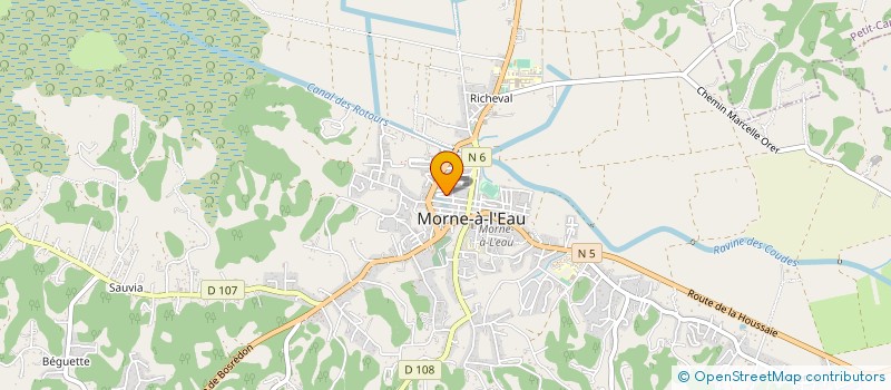 localisation de l'entreprise MONSIEUR URBAIN AUSTER à MORNE A L EAU