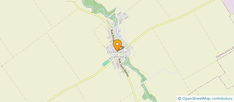 localisation de l'entreprise MONSIEUR URBAIN BABEAU  DOMMARTIN-LETTREE