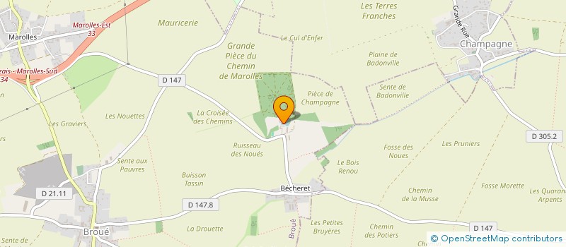 localisation de l'entreprise MONSIEUR URBAIN DE SMET à BROUE