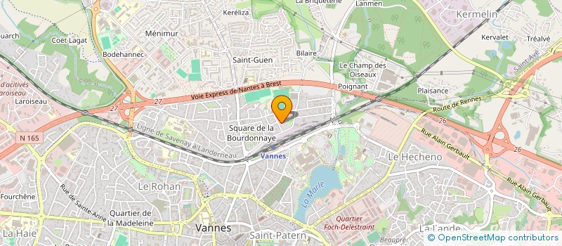 localisation de l'entreprise MONSIEUR URBAIN KOENIG à VANNES