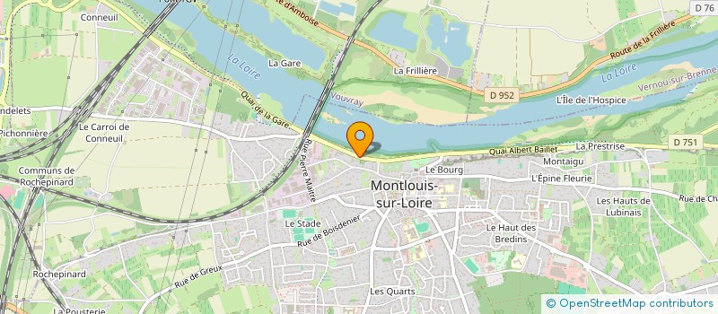 localisation de l'entreprise MONSIEUR URBAIN MBEYE MOUANDA  MONTLOUIS-SUR-LOIRE