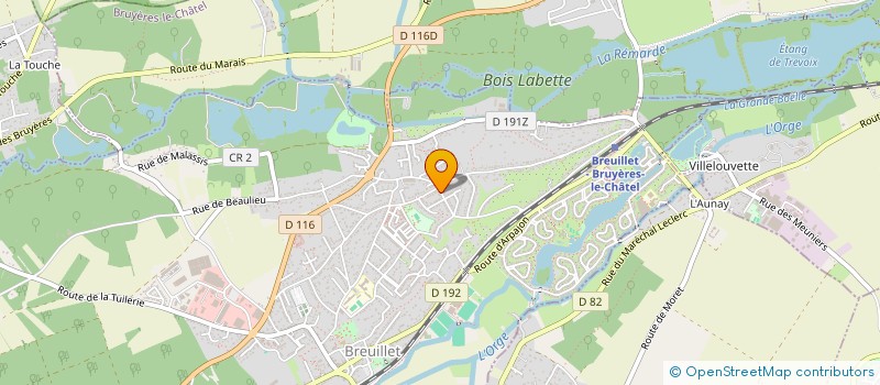 localisation de l'entreprise MONSIEUR URBAIN MOGNIN à BREUILLET