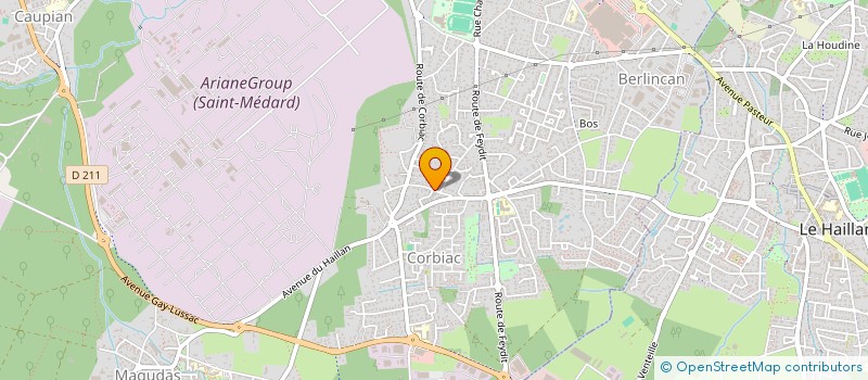 localisation de l'entreprise MONSIEUR URBAIN N GUESSAN à SAINT-MEDARD-EN-JALLES