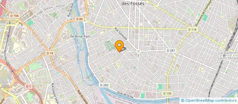 localisation de l'entreprise MONSIEUR URBAIN OKOU  JOINVILLE-LE-PONT