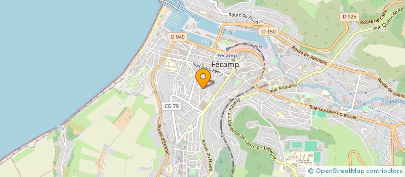 localisation de l'entreprise MONSIEUR URBANO DOS REIS LUCAS à FECAMP