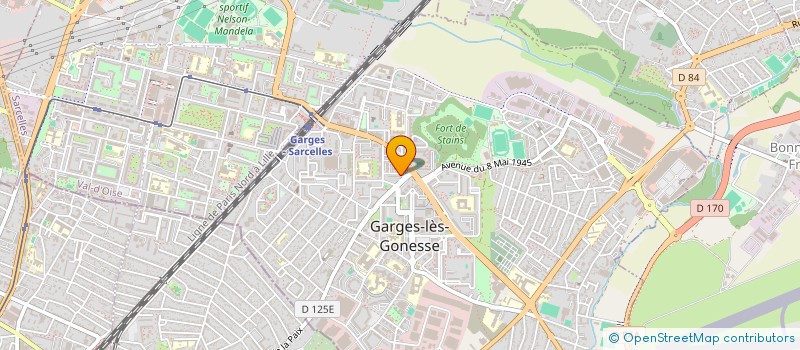 localisation de l'entreprise MONSIEUR URFET AKDAS  GARGES-LES-GONESSE