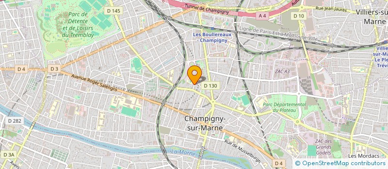 localisation de l'entreprise MONSIEUR URGENCE PLOMBIER  CHAMPIGNY-SUR-MARNE