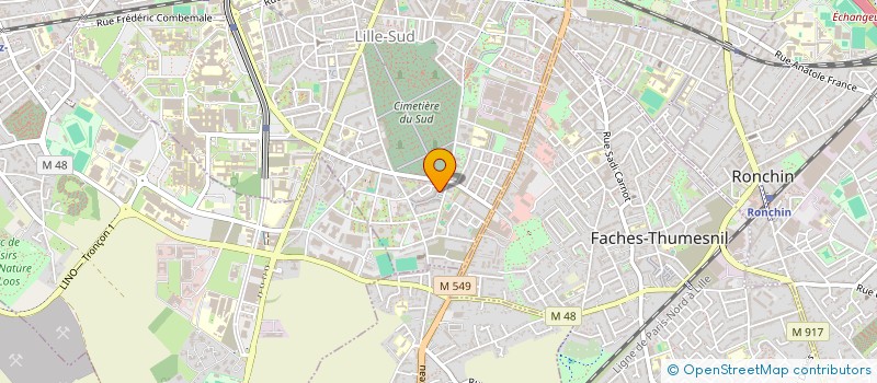 localisation de l'entreprise MONSIEUR URI JALO à LILLE