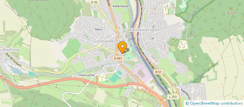 localisation de l'entreprise MONSIEUR URIAN CASABIANCA  GROSBLIEDERSTROFF