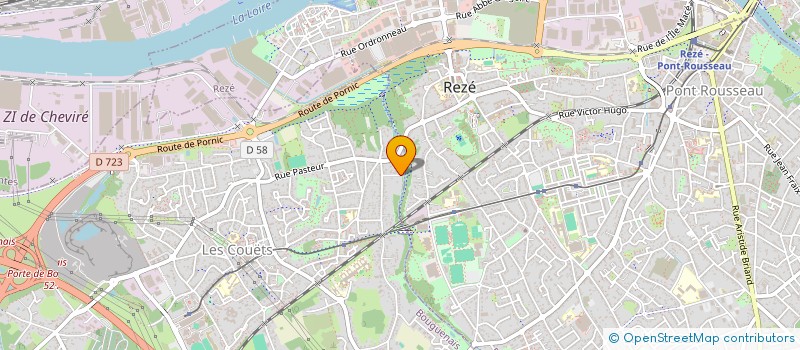 localisation de l'entreprise MONSIEUR URIEL LE RAY  BOUGUENAIS