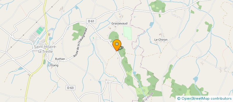 localisation de l'entreprise MONSIEUR URIEL LETANG  SAINT-HILAIRE-LA-TREILLE