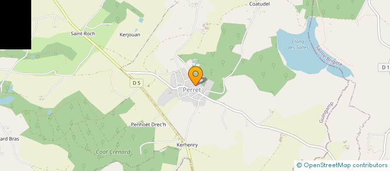 localisation de l'entreprise MONSIEUR URIELL TRONSCORFF  BON REPOS SUR BLAVET