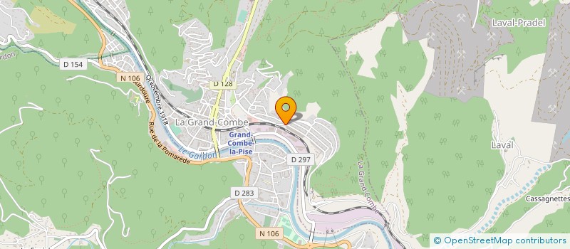 localisation de l'entreprise MONSIEUR URMANAITIS ALGIRDAS  LA GRAND-COMBE