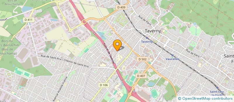 localisation de l'entreprise MONSIEUR URMAT IBRAIMKULOV  TAVERNY