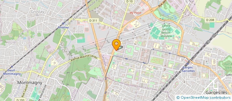 localisation de l'entreprise MONSIEUR URMI HAZARI à SARCELLES