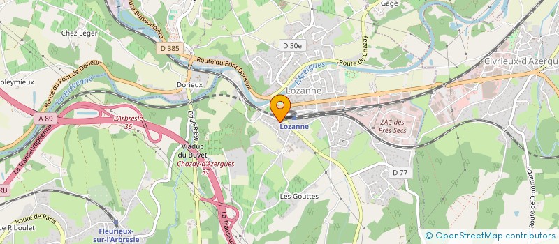 localisation de l'entreprise MONSIEUR UROS ARSIC  LOZANNE