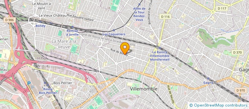 localisation de l'entreprise MONSIEUR URQUIA JEAN FRANCOIS  VILLEMOMBLE