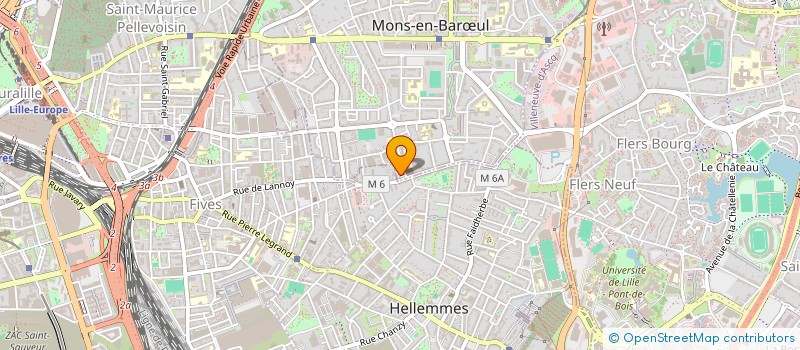 localisation de l'entreprise MONSIEUR URSUL MOUTSABOTE SOUNDA  MONS-EN-BARUL