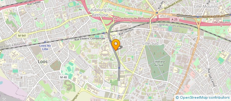 localisation de l'entreprise MONSIEUR URSZULA DURMONT à LILLE