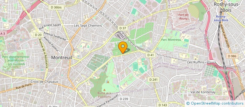 localisation de l'entreprise MONSIEUR USAMA SOUIRI à MONTREUIL