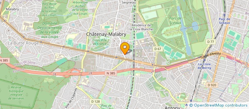 localisation de l'entreprise MONSIEUR USMAN ALI  CHATENAY-MALABRY