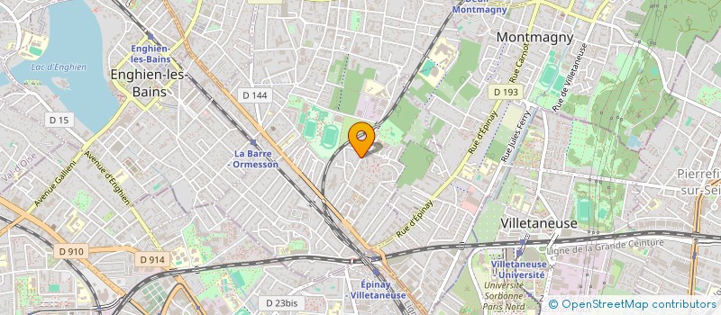 localisation de l'entreprise MONSIEUR USMAN GHANI  DEUIL-LA-BARRE