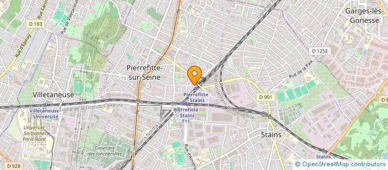 localisation de l'entreprise MONSIEUR USMAN KHAN à PIERREFITTE-SUR-SEINE